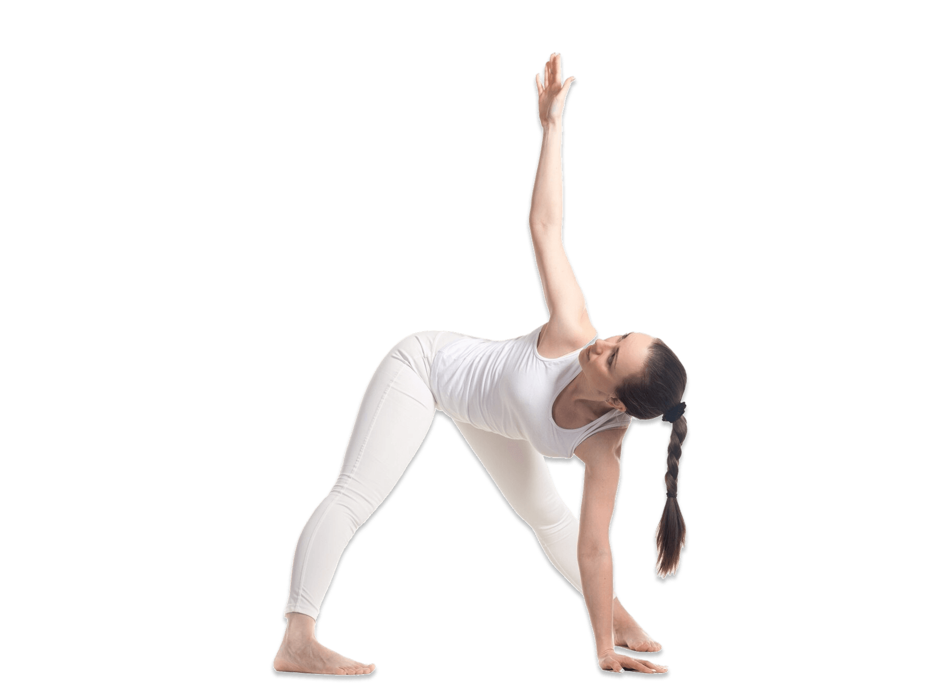 Portrait of young beautiful sportive girl